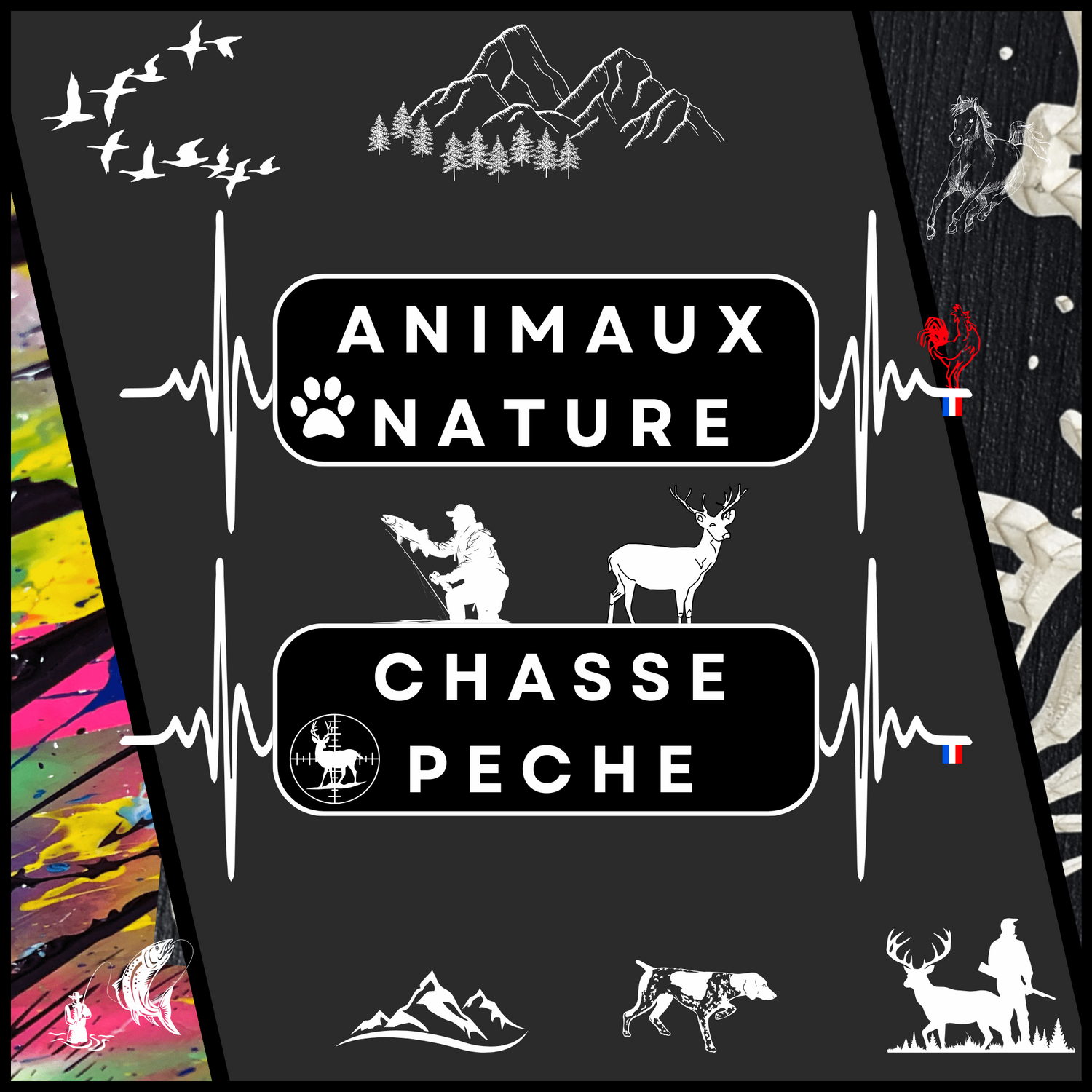 Animaux, nature, chasse et pêche